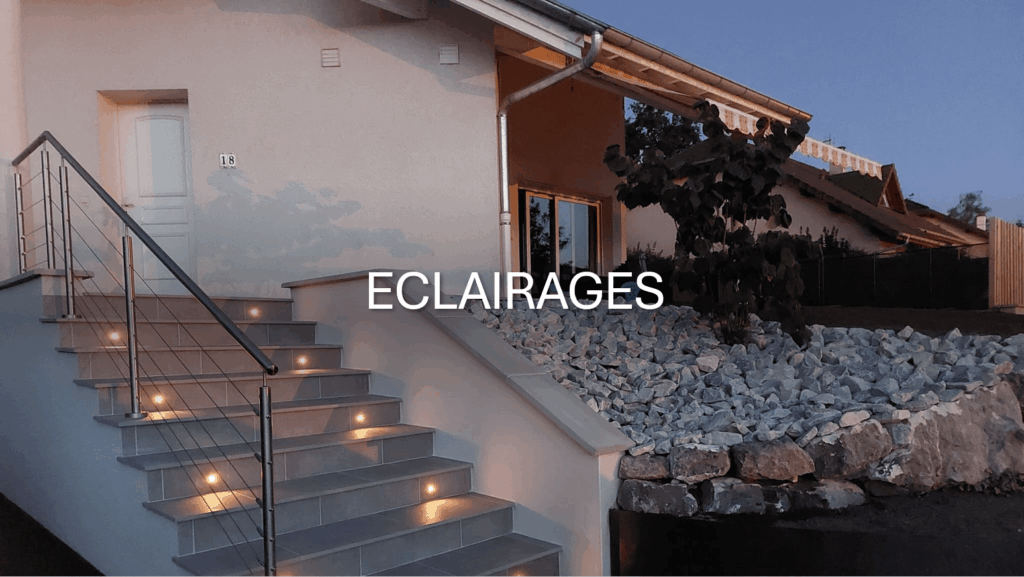 pose d'éclairages d'extérieur en Savoie (73), Haute-Savoie (74) et Ain (01)