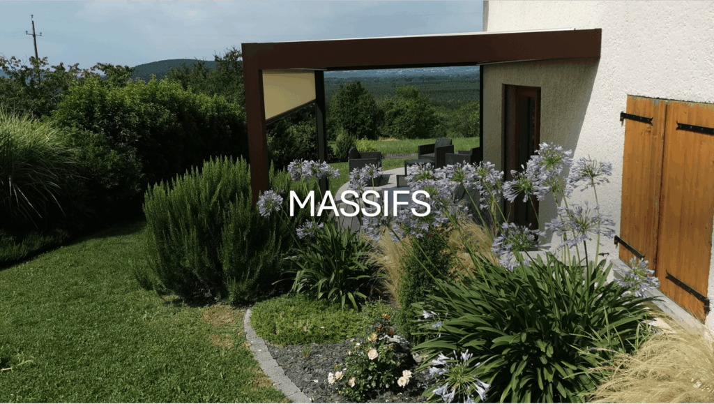 création de massifs paysagistes en Savoie (73), Haute-Savoie (74) et Ain (01)