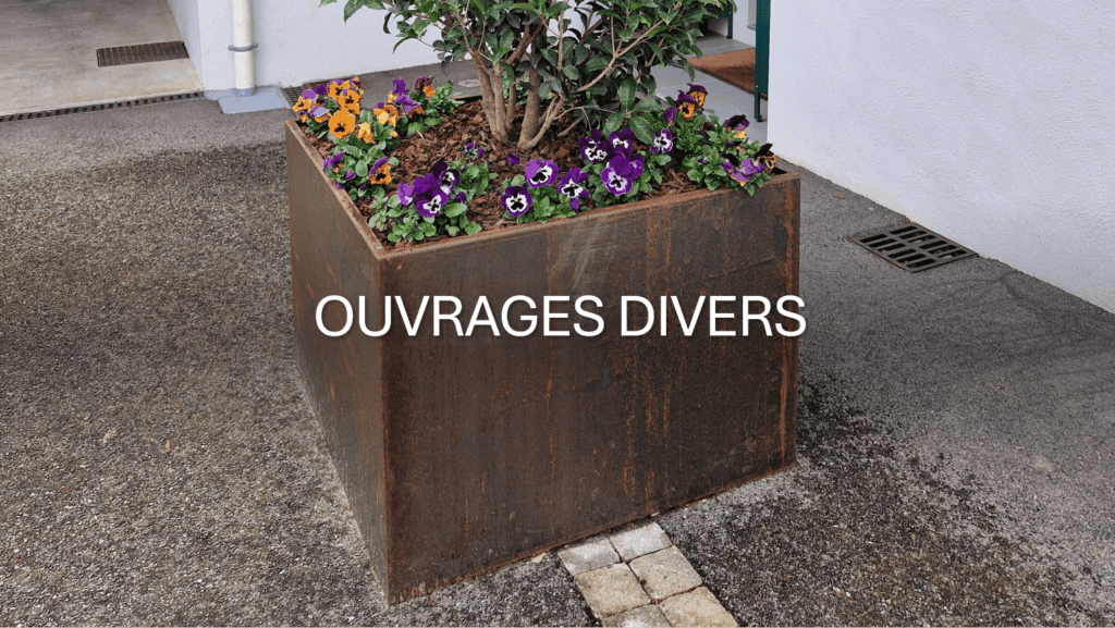 création d'ouvrages d'extérieur divers en Savoie (73), Haute-Savoie (74) et Ain (01)
