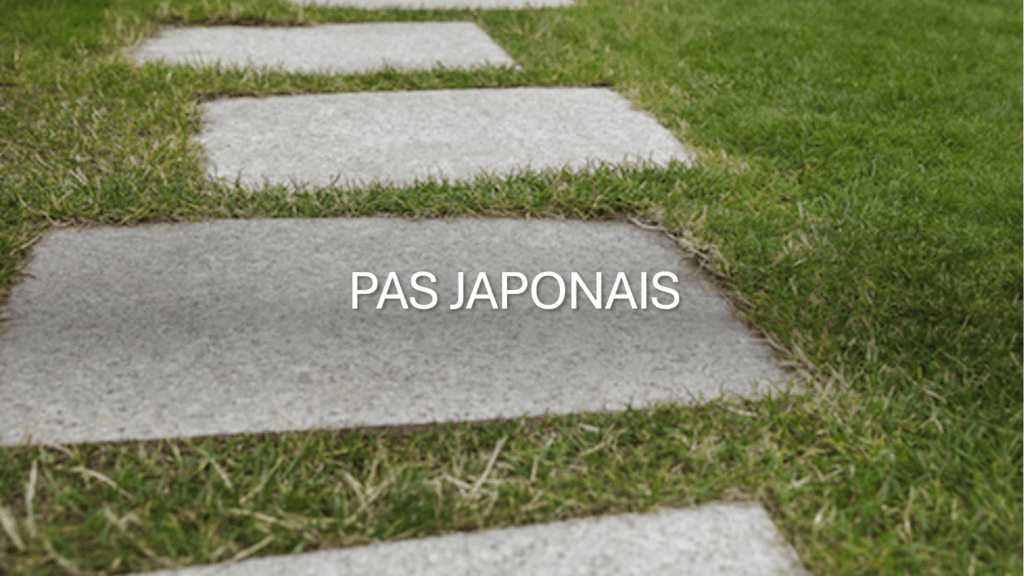 réalisation d'allée de jardin en pas japonais en Savoie, Haute-Savoie, Ain
