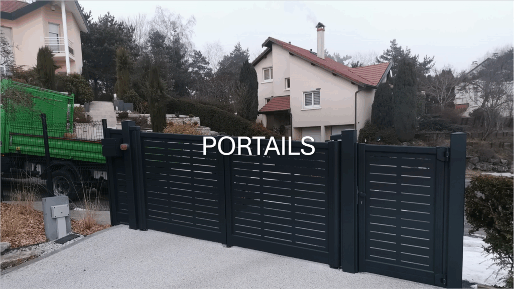 pose de portail en Savoie (73), Haute-Savoie (74) et Ain (01)