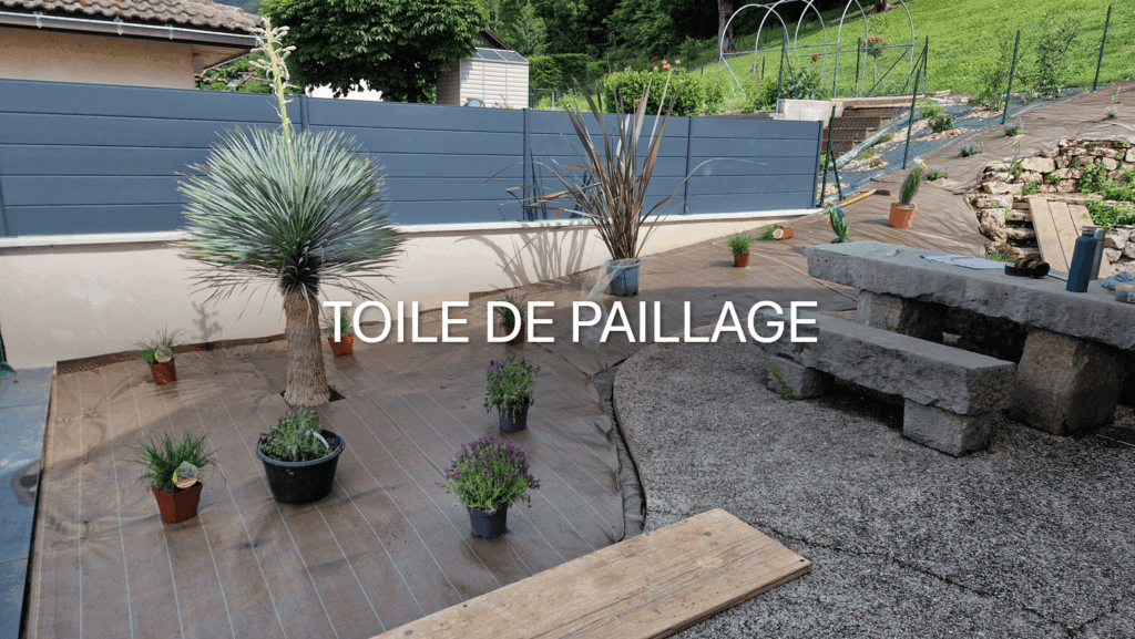 pose de toile de paillage en Savoie (73), Haute-Savoie (74) et Ain (01)